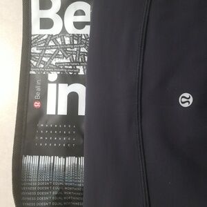 Lululemon leggings dark gray, like new